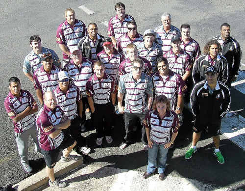 Former Allora resident Charmain Acton (front right) was assistant manager of the Queensland Outback team at the weekend interstate clash. Former Allora resident Charmain Acton (front right) was assistant manager of the Queensland Outback team at the weekend interstate clash.